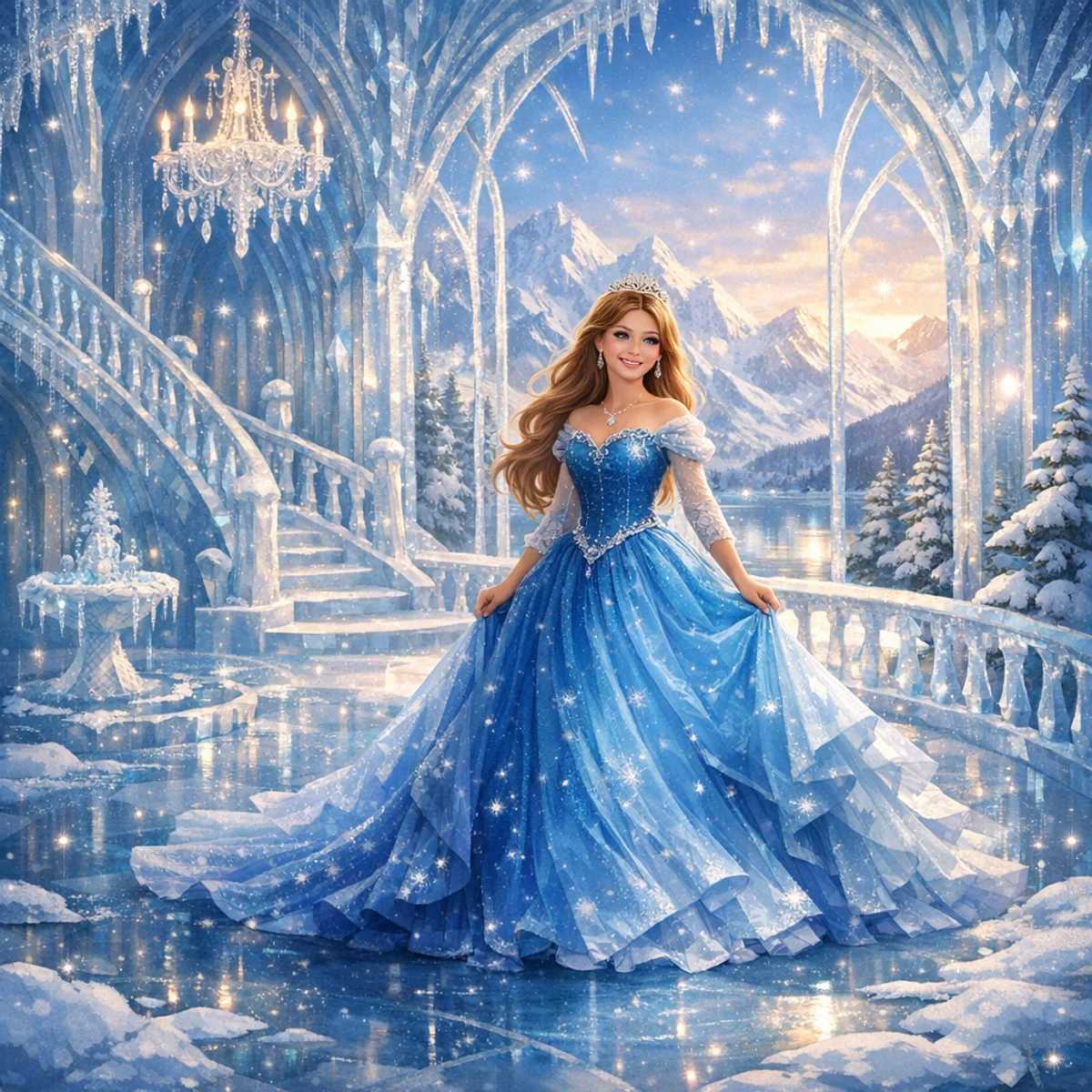 Prinzessin im Eispalast