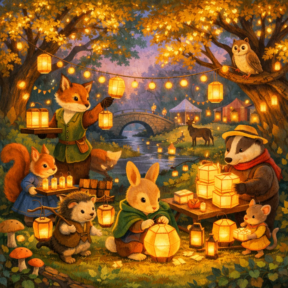 Woodland Lantern Festival
