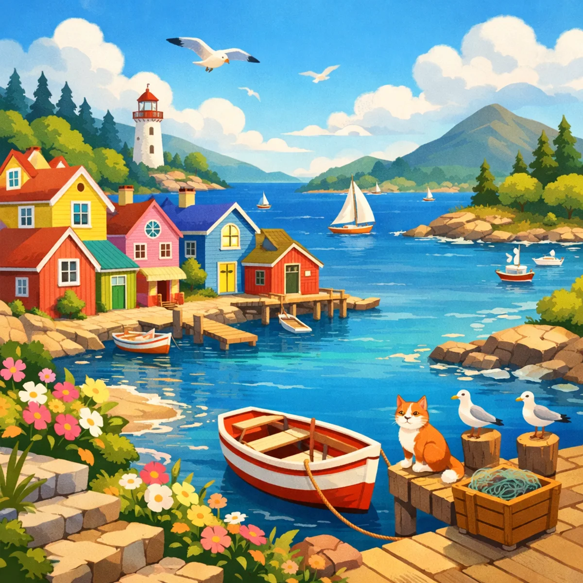 Charming Coastal Houses