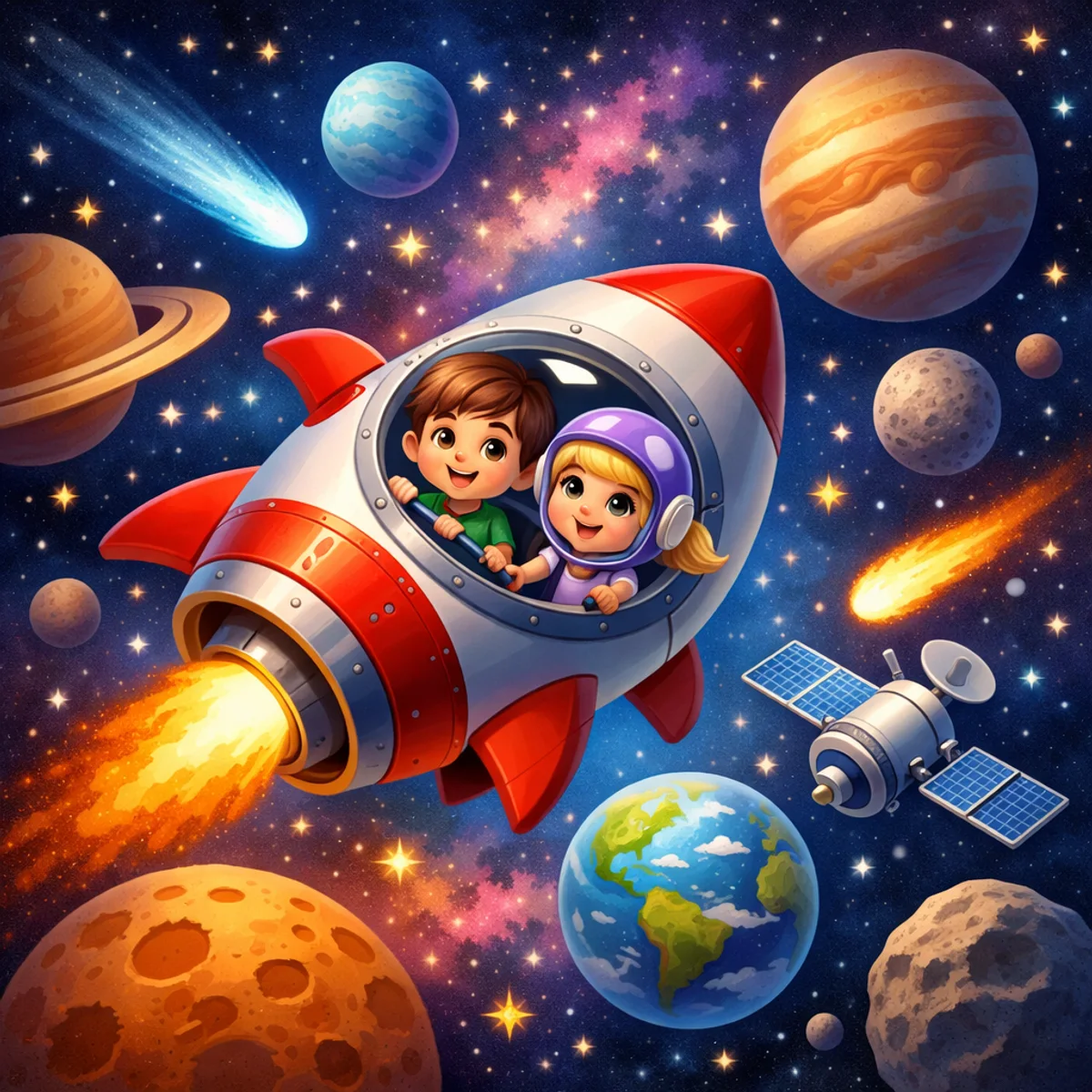 Space Adventures for Kids