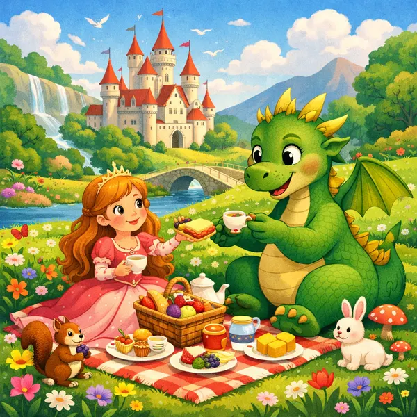 Princess and Dragon Picnic