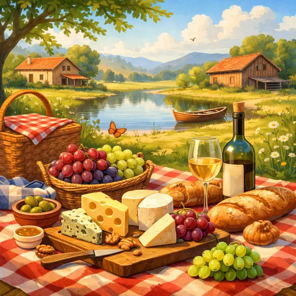 Rustic Picnic Delight
