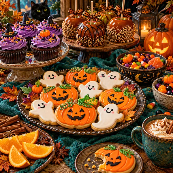 Biscuits et gourmandises d’Halloween