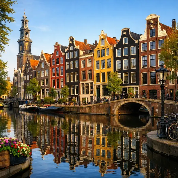 Casas de Canal de Ámsterdam