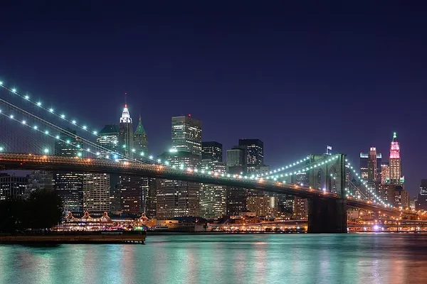 Brooklyn Bridge at Night